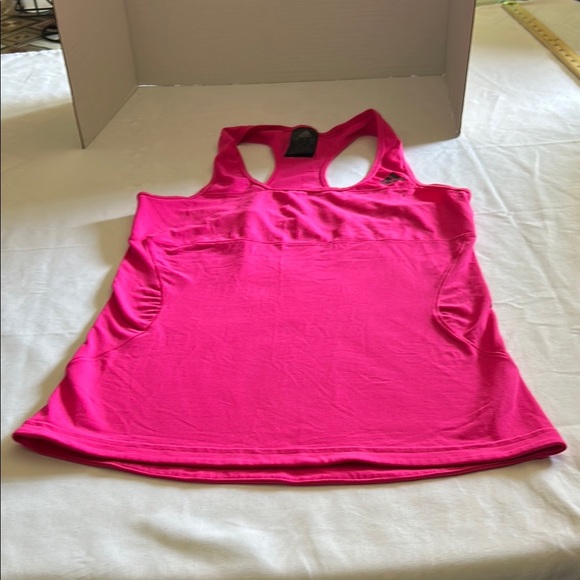 Vibrant Pink Fitted Sleeveless Tank Top - Picture 1 of 6